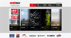 Desktop Screenshot of motopalic.cz